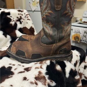 Ariat Brown Leather Cowboy Boots
